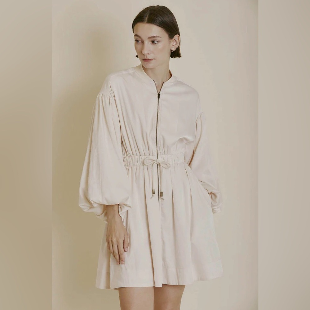 NWT Aureum Utility Dress in Ivory